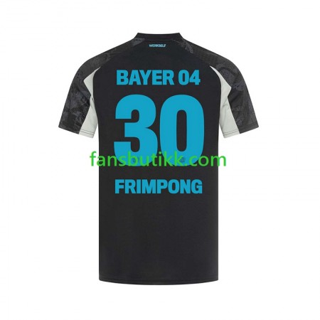 Fotballdrakt Bayer 04 Leverkusen Frimpong 30 Tredjetrøye 2024-2025 Kortermet